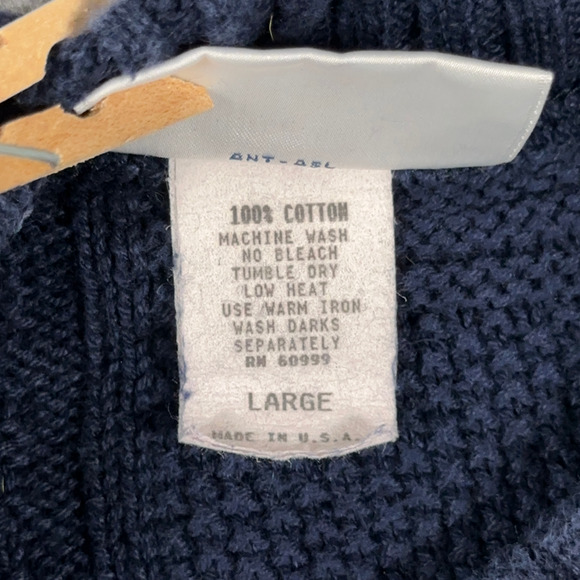 Vintage Honda Classic Sweater Adult MEDIUM Blue Antigua Sport Golf Geometric 90s - Picture 6 of 10